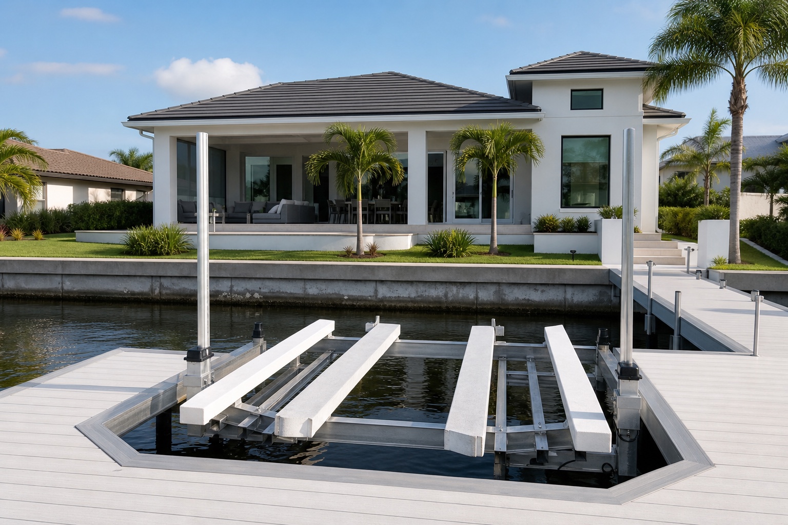 Boat Lifts in Southwest Florida — Florida Lifts & Docks