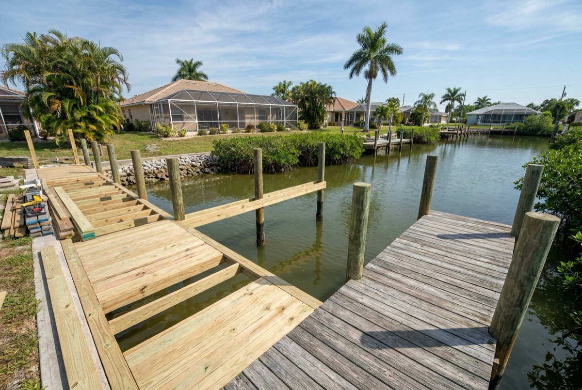 Dock Repair in Southwest Florida — Florida Lifts & Docks