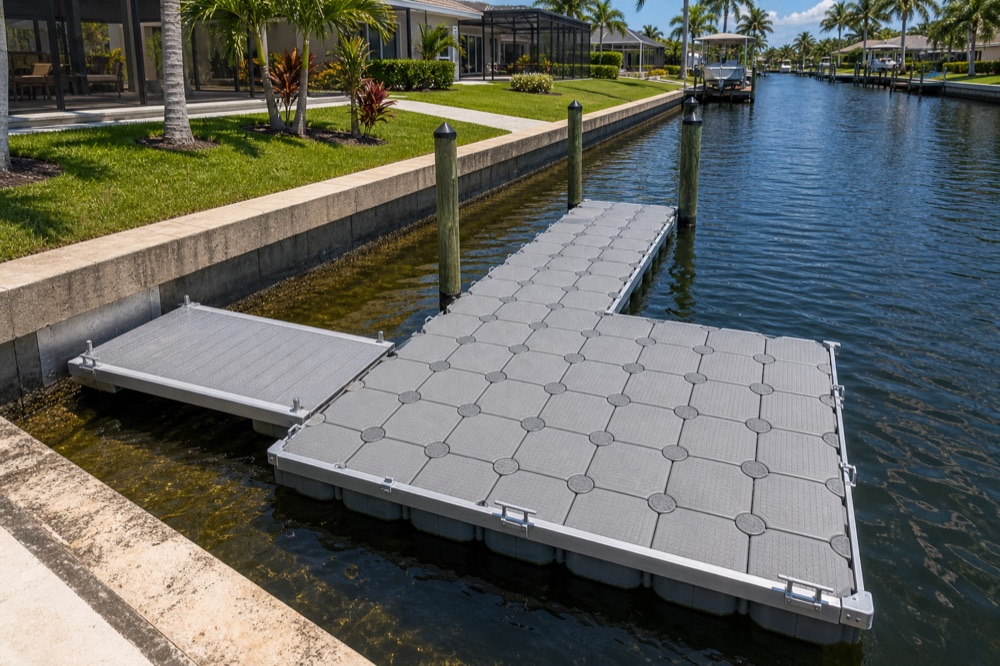Best Floating Dock Material for Salt Water: HDPE vs. Concrete vs. Aluminum