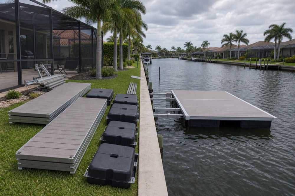 Floating Docks in Southwest Florida — Florida Lifts & Docks