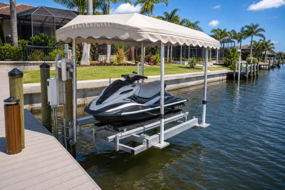 Jet Ski Lifts in Southwest Florida — Florida Lifts & Docks
