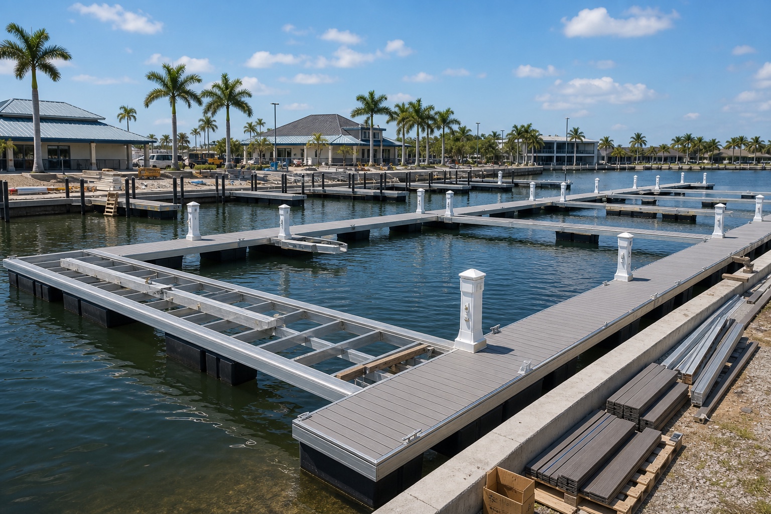 Custom Docks in Southwest Florida — Florida Lifts & Docks
