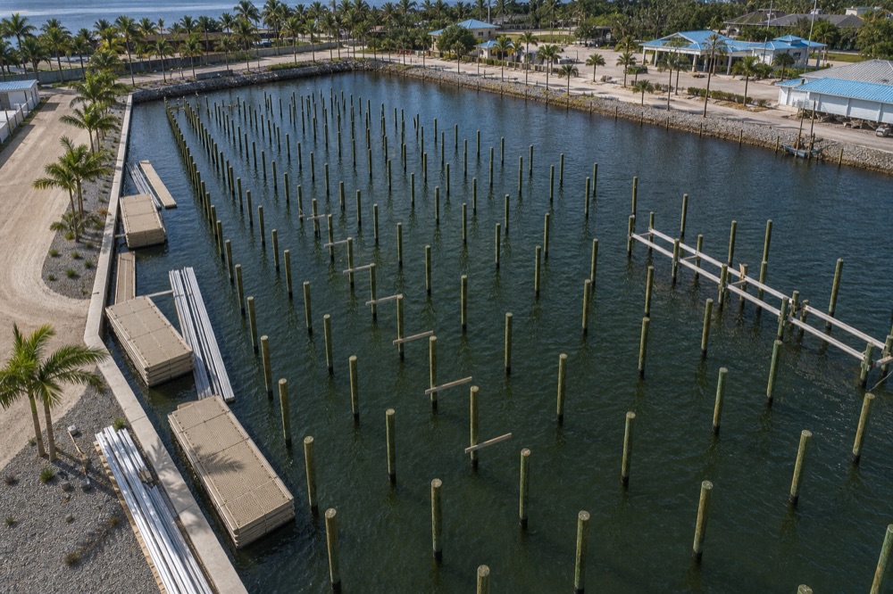 Multi-slip moorage — Naples, FL