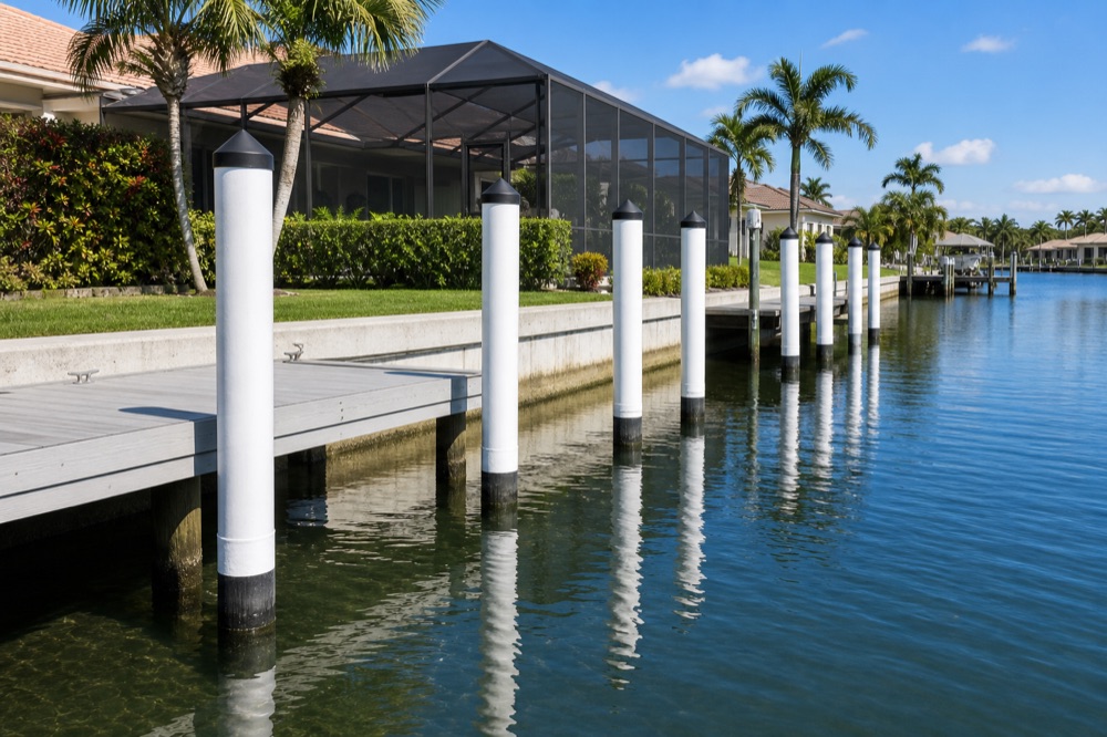 Pilings in Southwest Florida — Florida Lifts & Docks