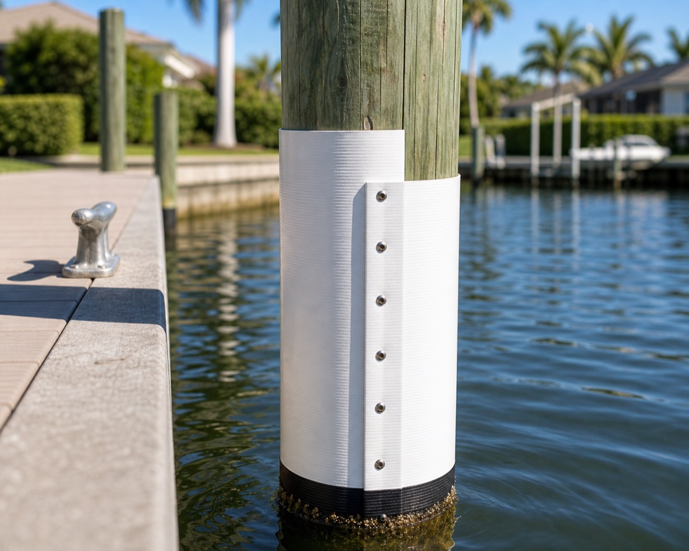 Pilings in Southwest Florida — Florida Lifts & Docks