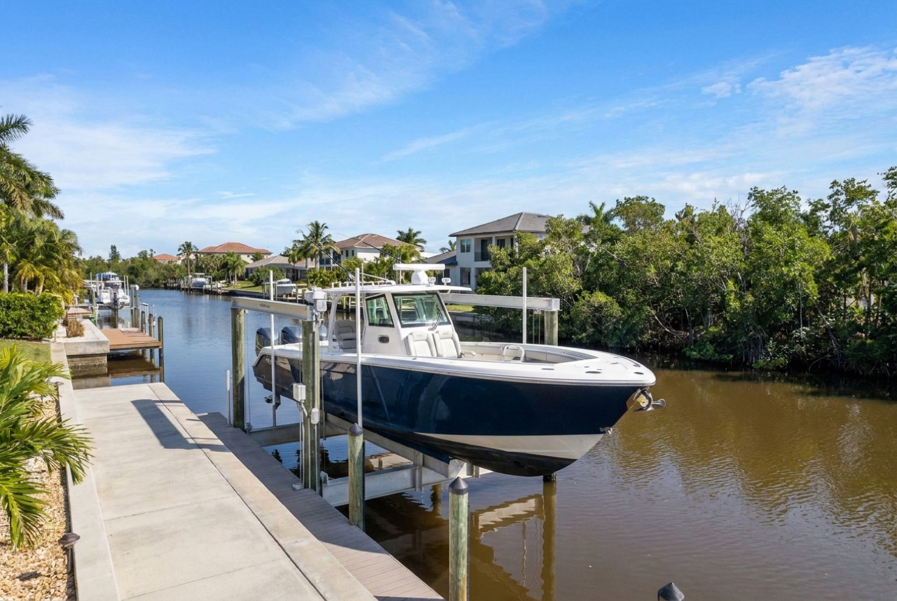 Boat Lifts in Fort Myers, FL — Florida Lifts & Docks