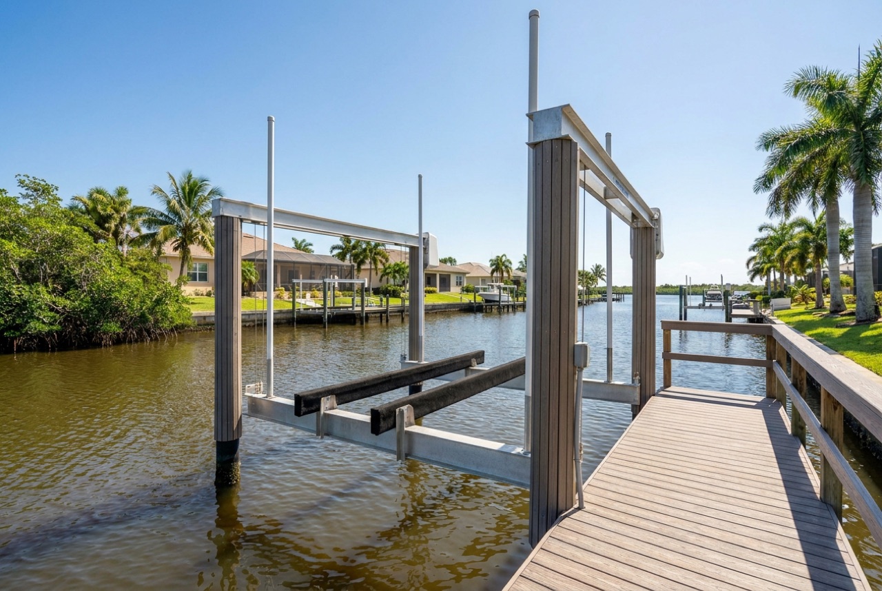 Boat Lifts in Fort Myers, FL — Florida Lifts & Docks