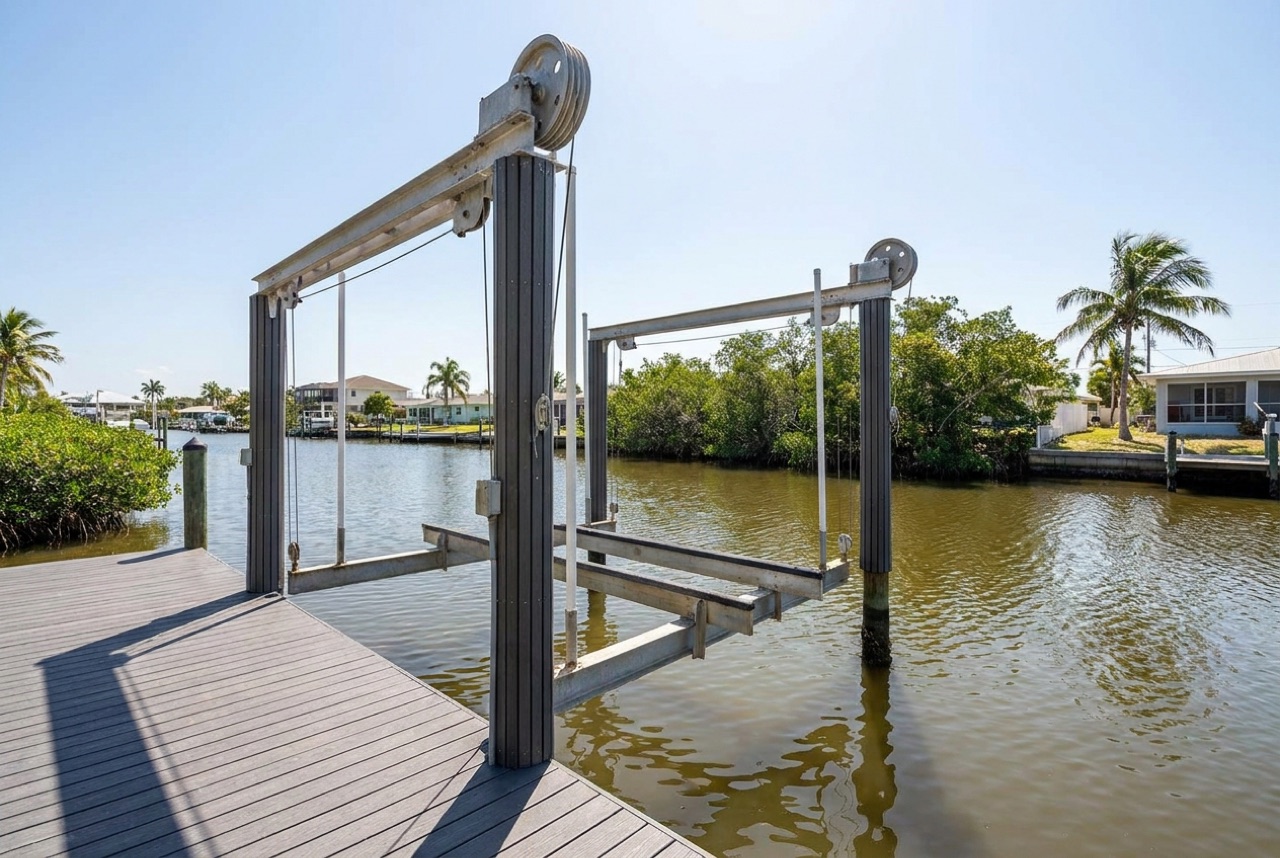 Boat Lifts in Fort Myers Beach, FL — Florida Lifts & Docks