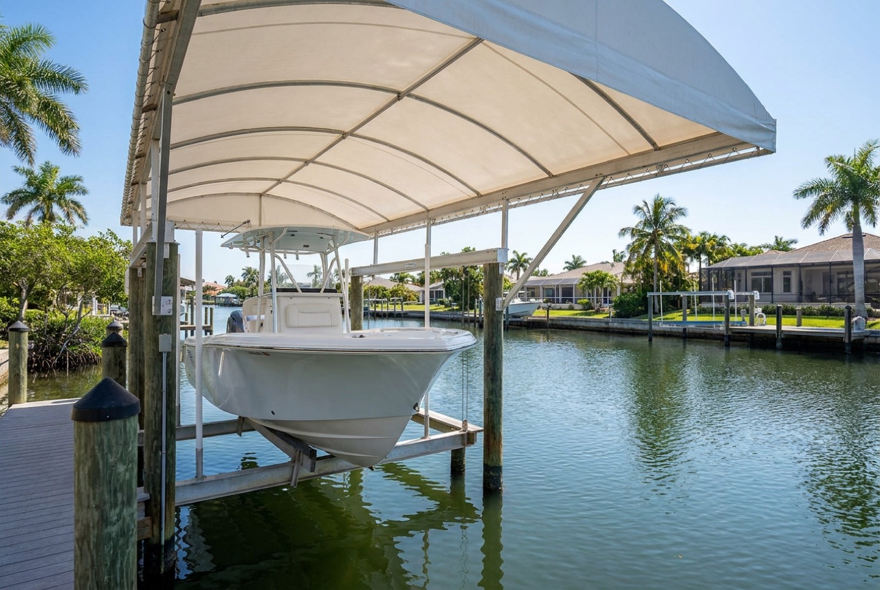 Boat Lifts in Marco Island, FL — Florida Lifts & Docks