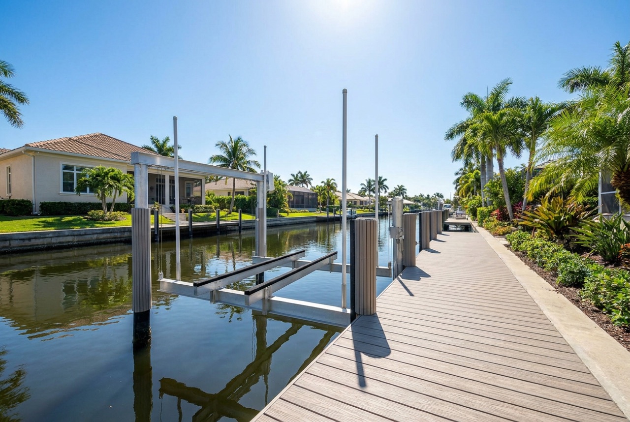 Boat Lifts in Naples, FL — Florida Lifts & Docks