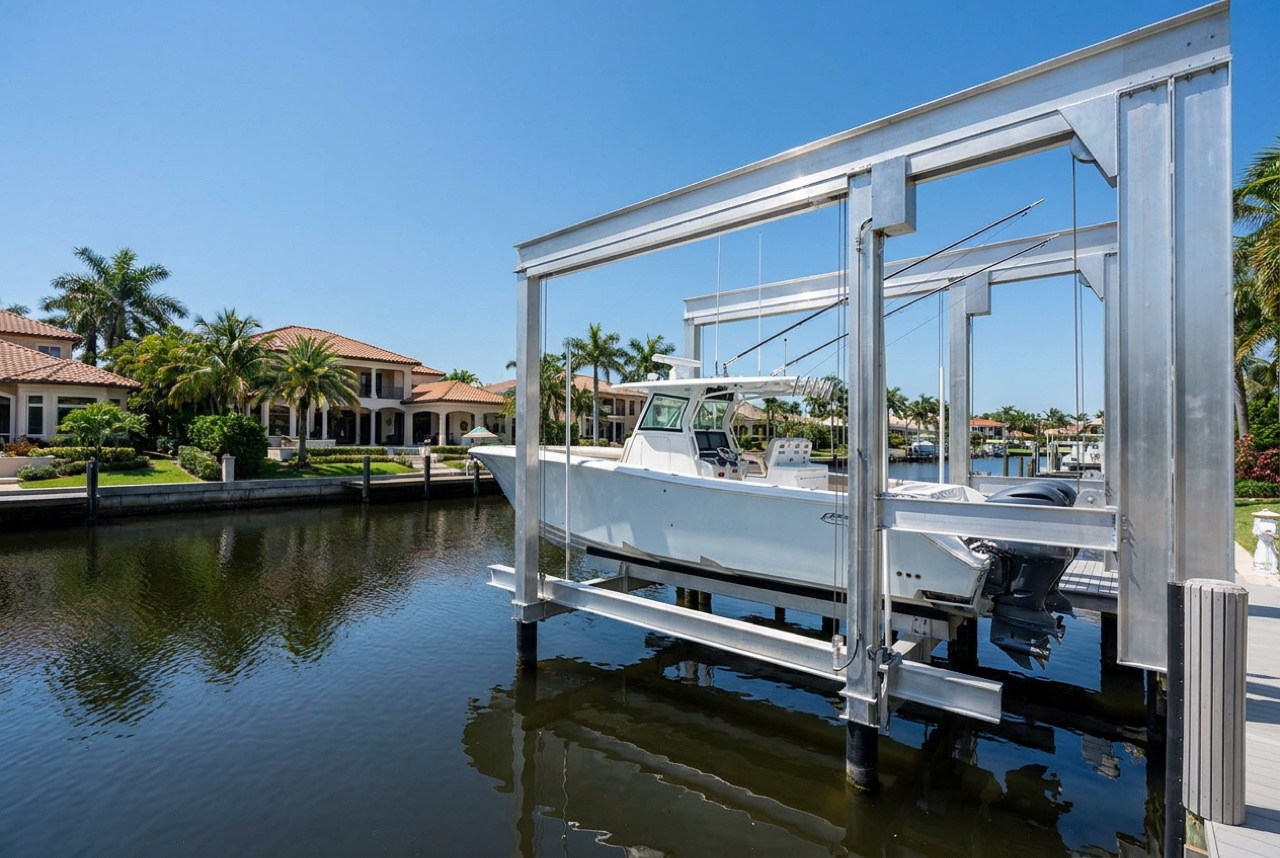 Boat Lifts in Port Royal, FL — Florida Lifts & Docks