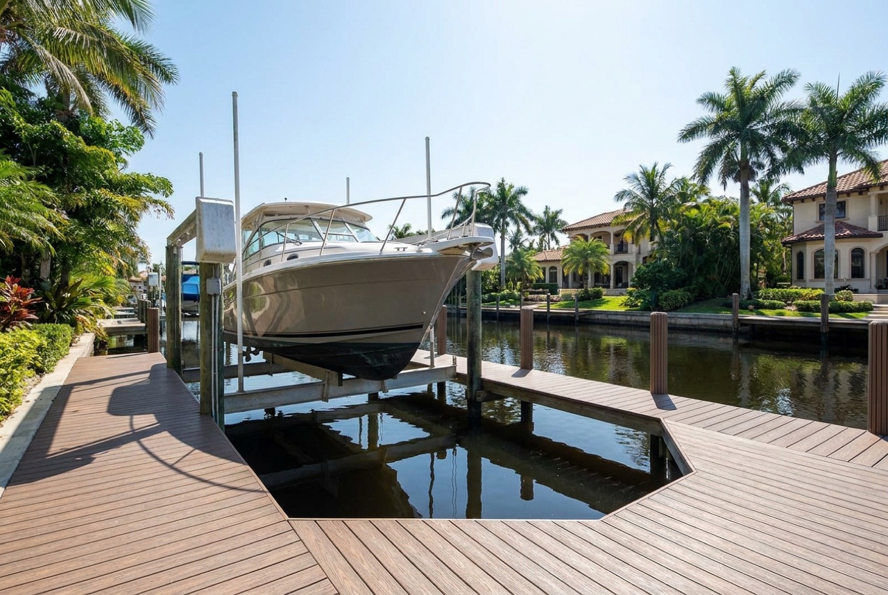 Boat Lifts in Port Royal, FL — Florida Lifts & Docks