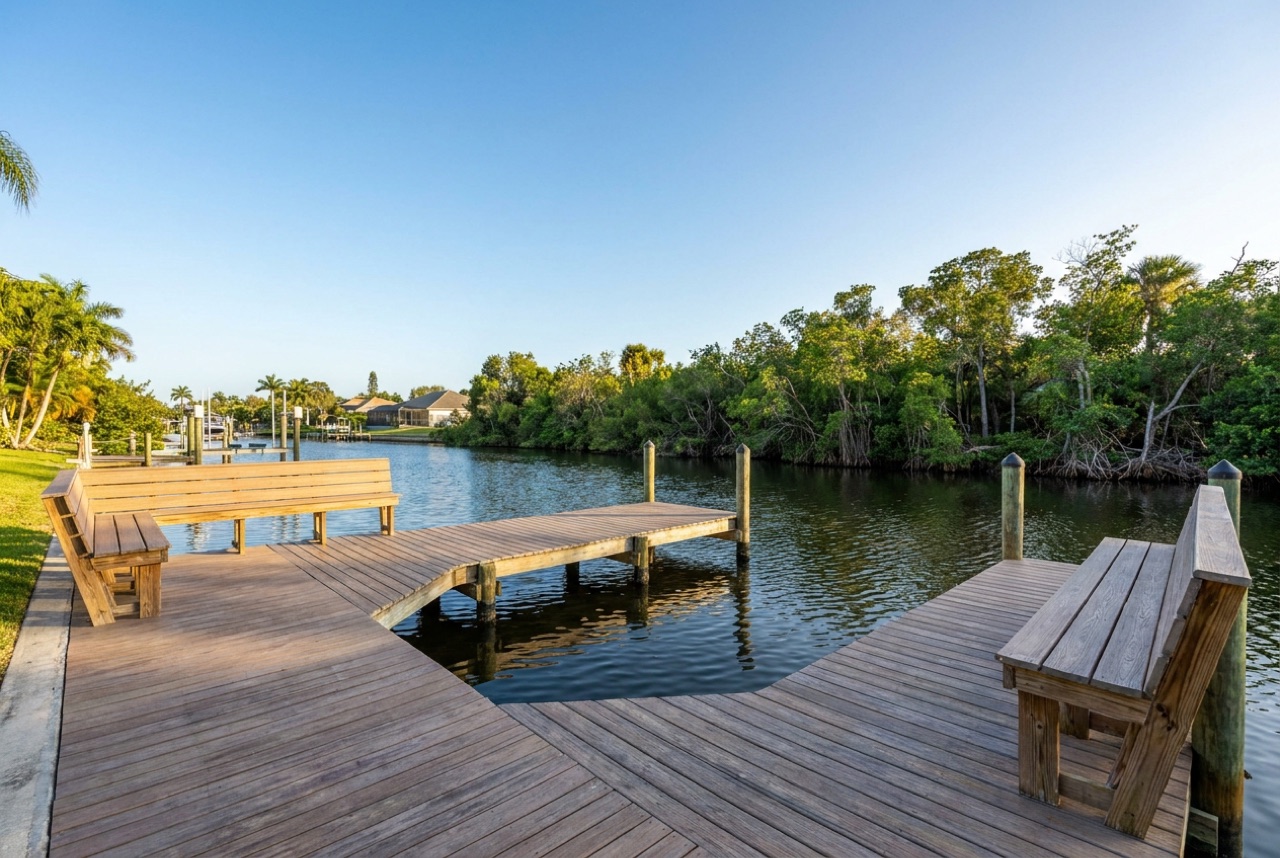 Custom Docks in Bonita Springs, FL — Florida Lifts & Docks