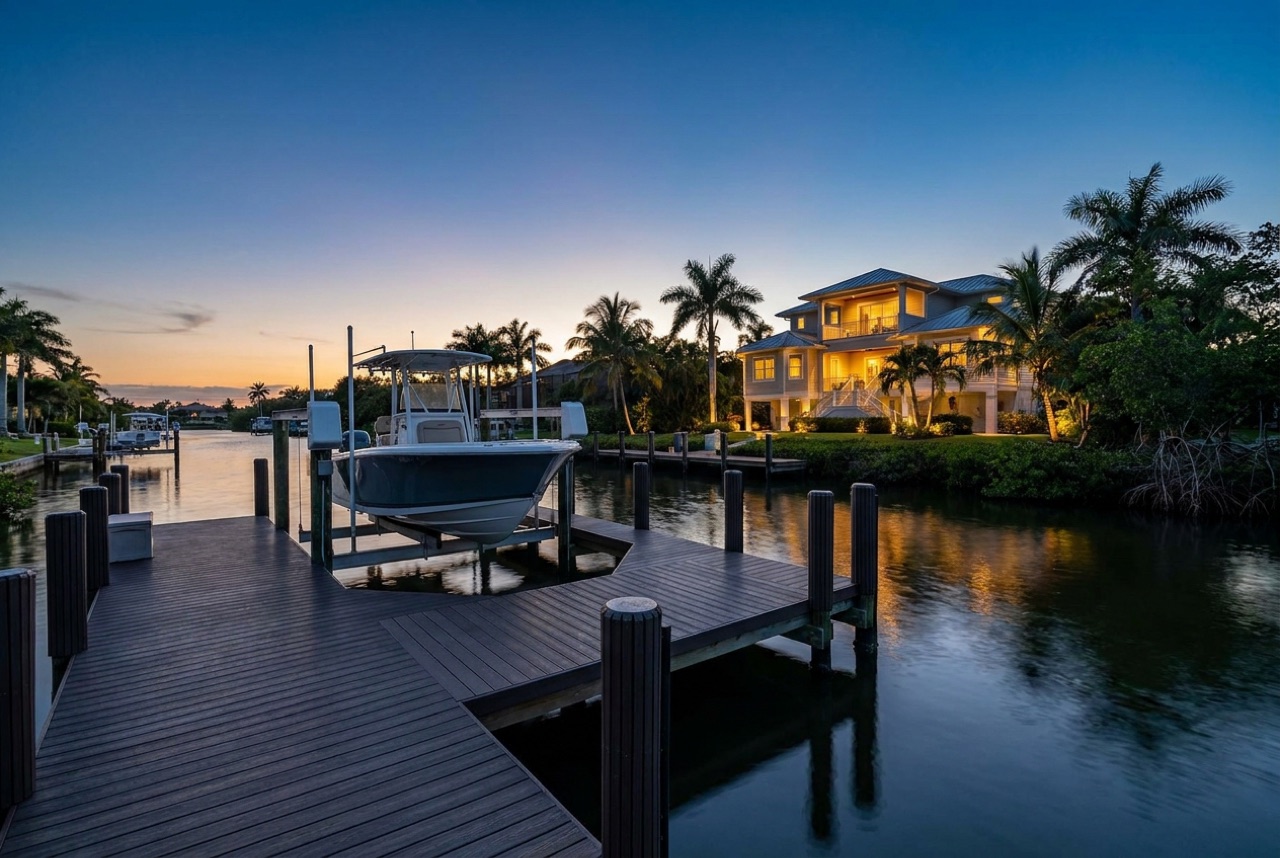 Custom Docks in Bonita Springs, FL — Florida Lifts & Docks