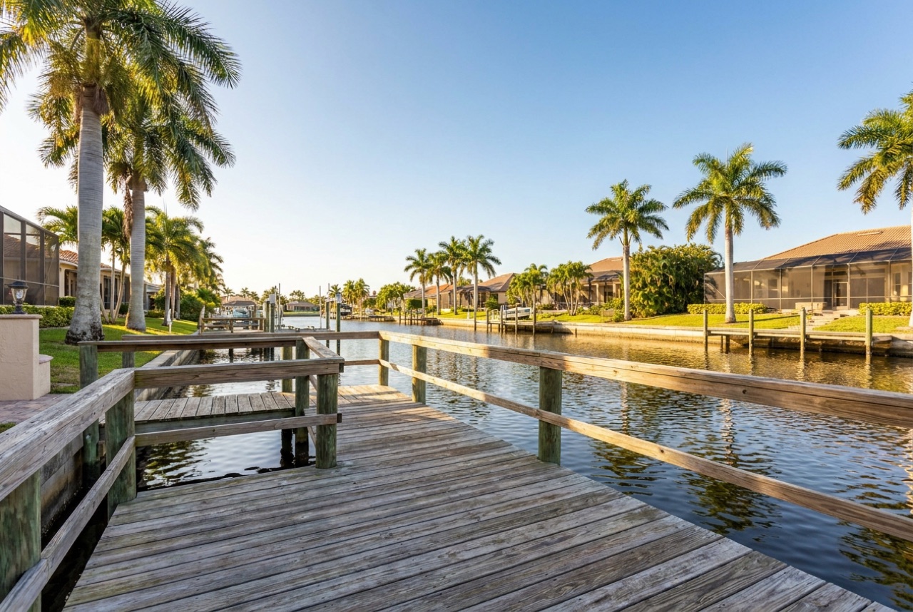 Custom Docks in Cape Coral, FL — Florida Lifts & Docks