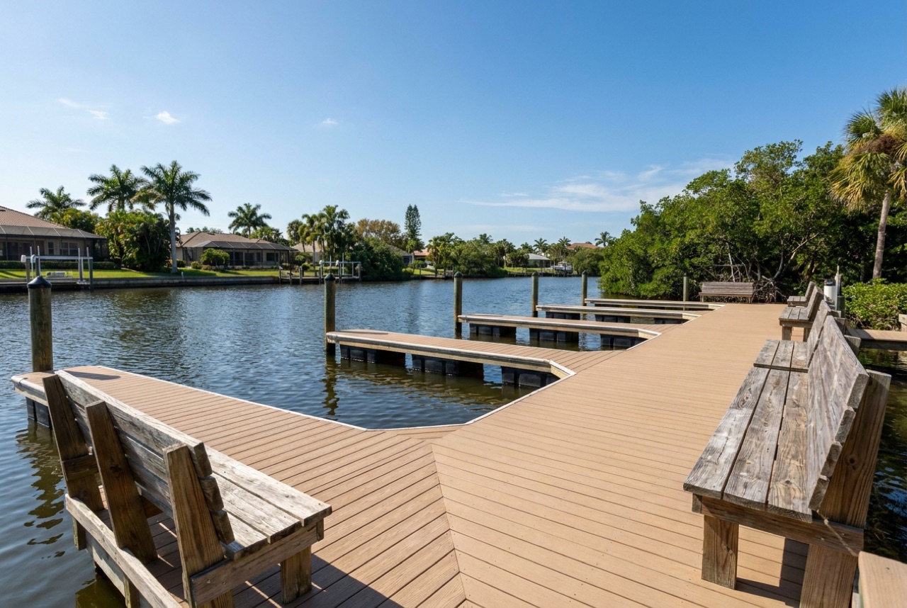 Custom Docks in Estero, FL — Florida Lifts & Docks