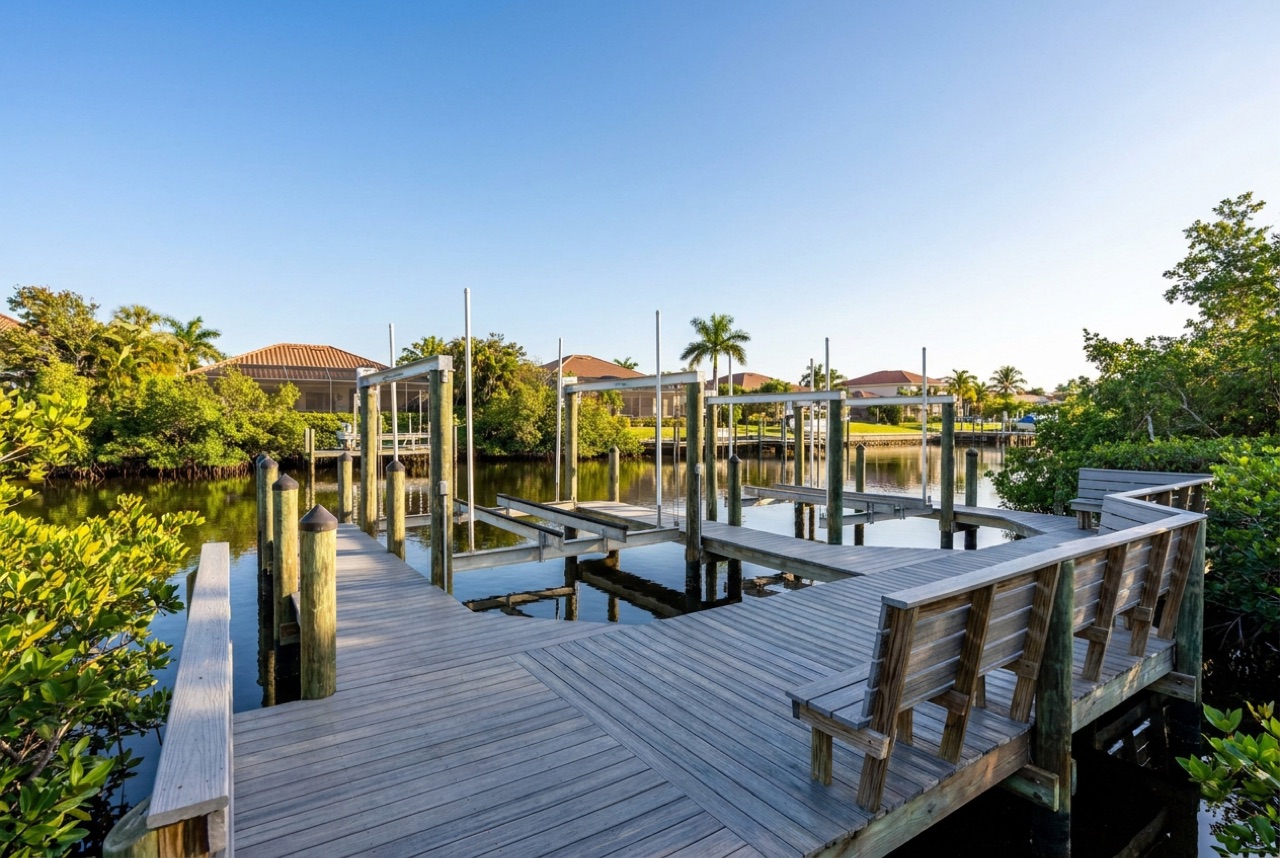 Custom Docks in Fort Myers, FL — Florida Lifts & Docks