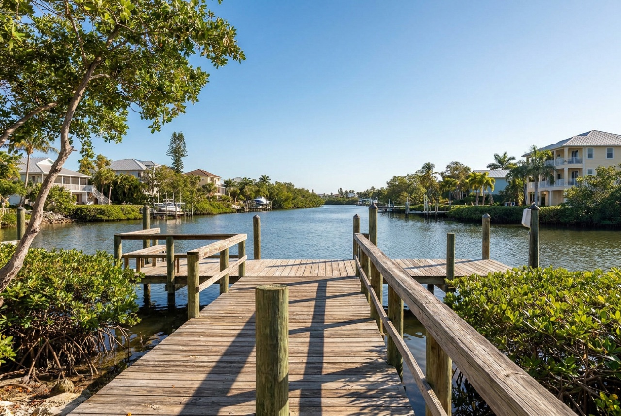Custom Docks in Fort Myers Beach, FL — Florida Lifts & Docks
