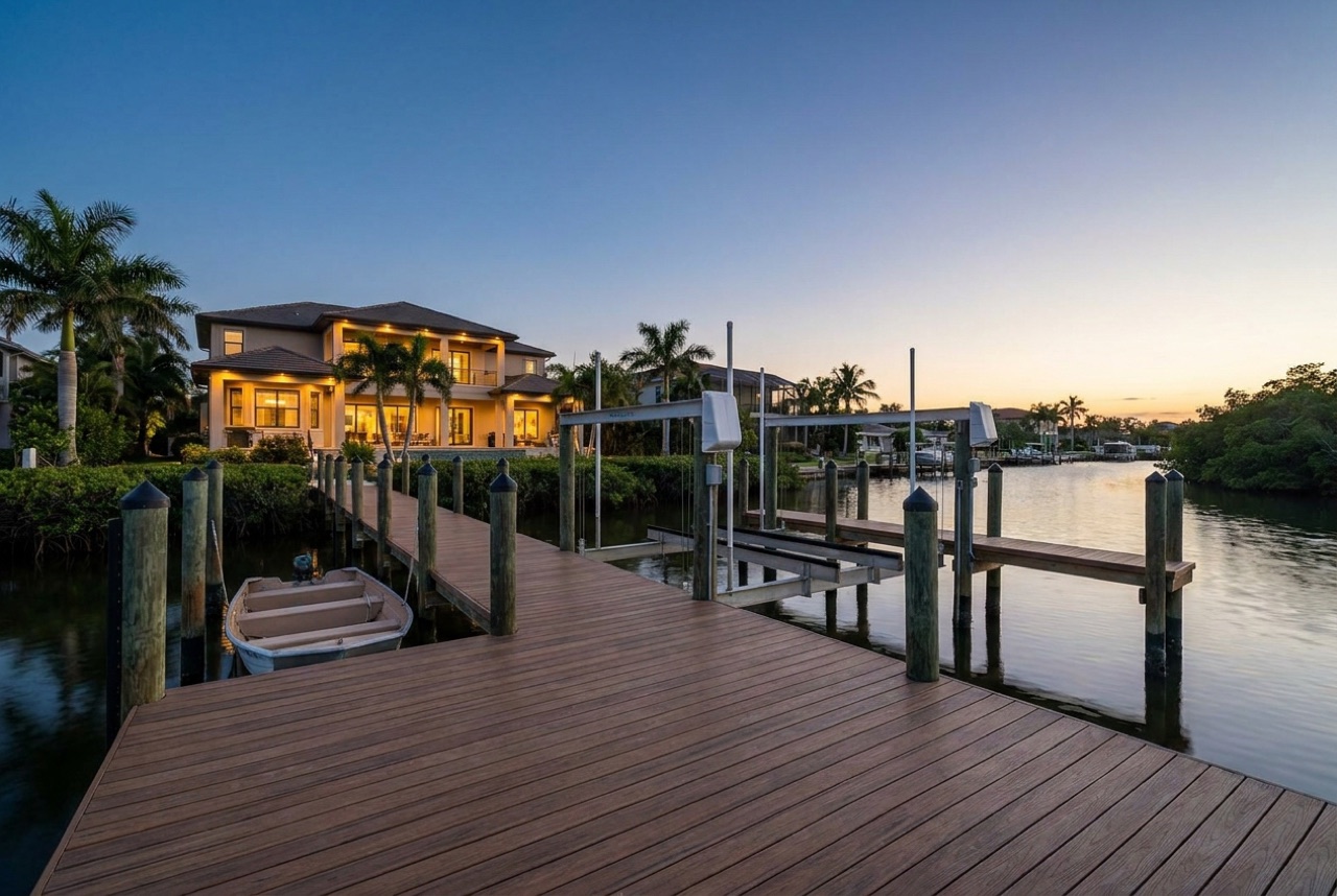Custom Docks in Fort Myers Beach, FL — Florida Lifts & Docks