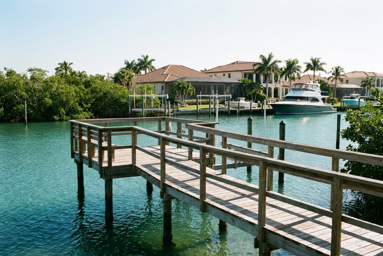 Custom Docks in Marco Island, FL — Florida Lifts & Docks