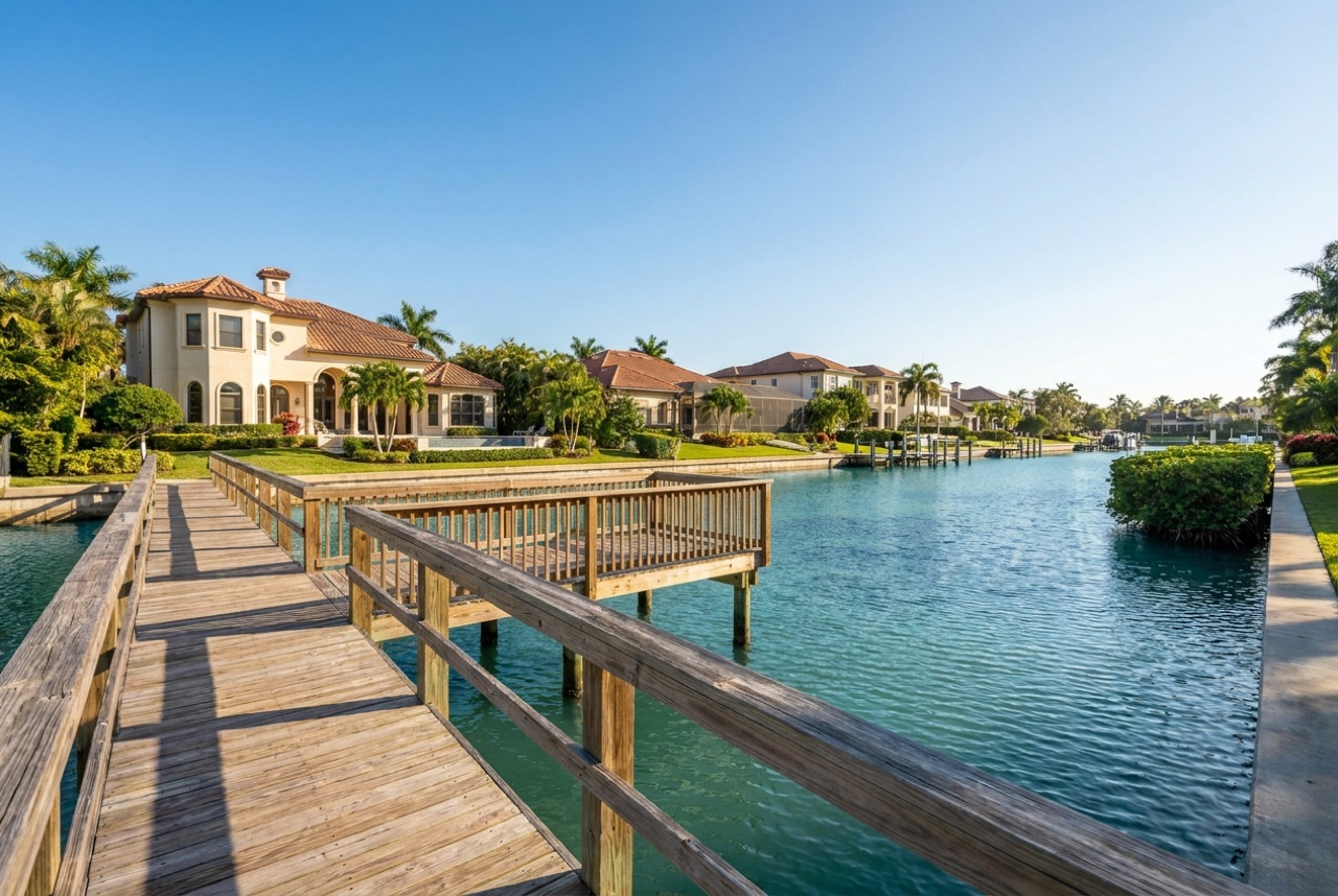 Custom Docks in Naples, FL — Florida Lifts & Docks
