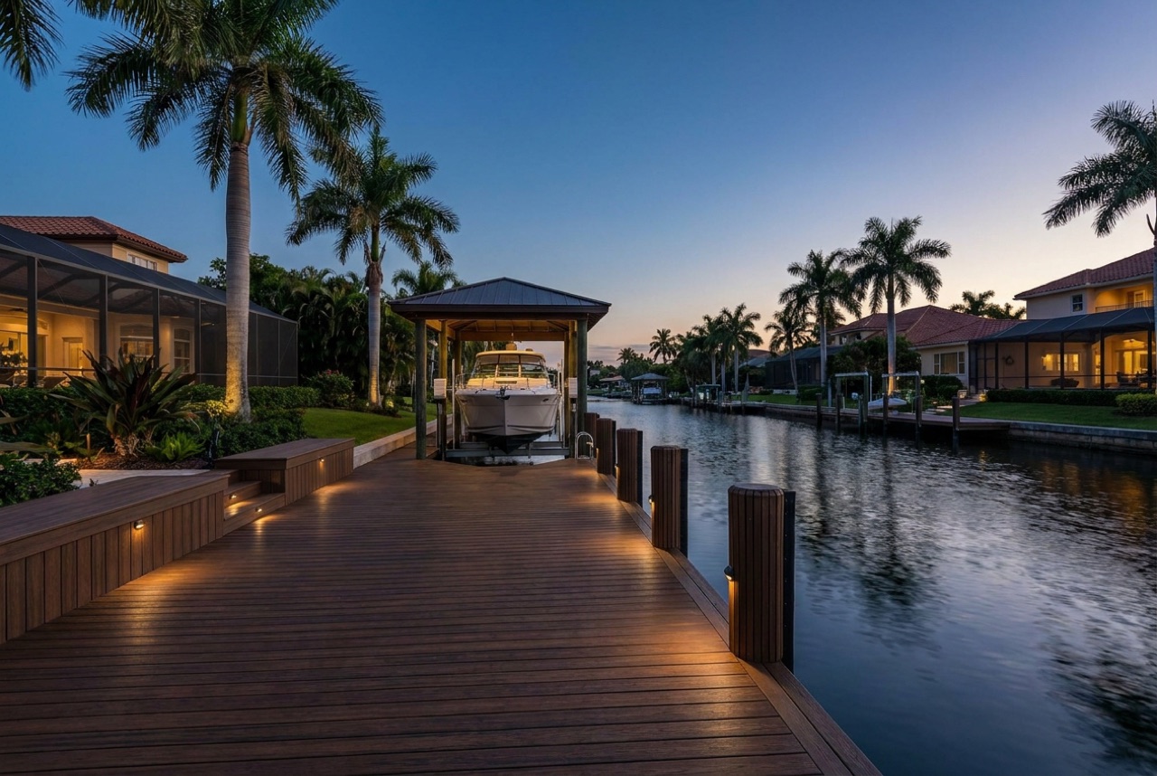 Custom Docks in Naples, FL — Florida Lifts & Docks