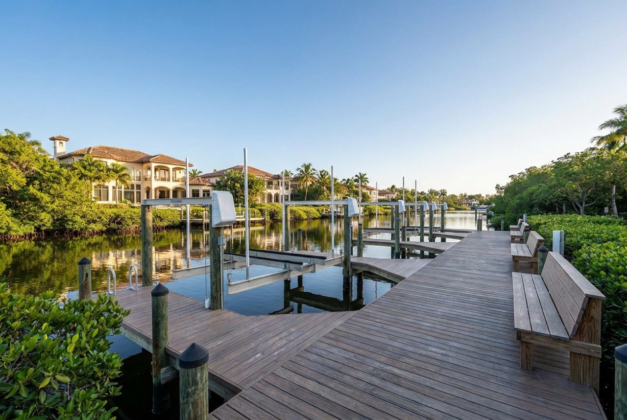 Custom Docks in Port Royal, FL — Florida Lifts & Docks