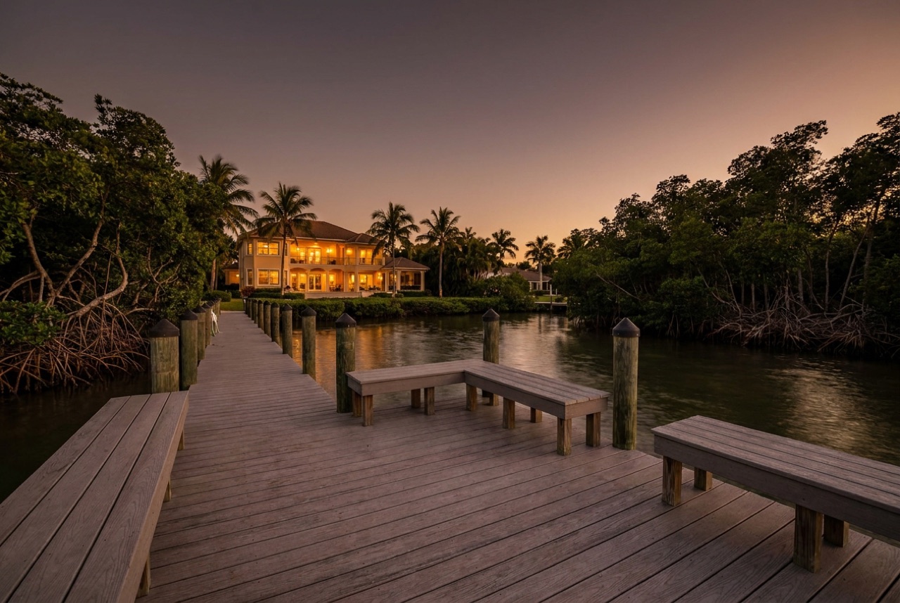 Custom Docks in Sanibel Island, FL — Florida Lifts & Docks