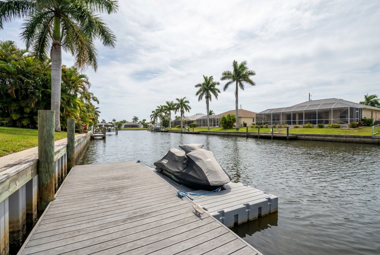 Jet Ski Lifts in Cape Coral, FL — Florida Lifts & Docks