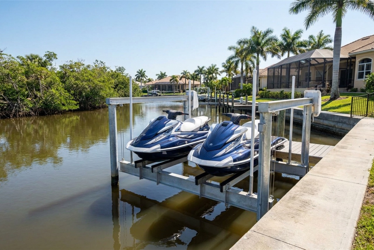 Jet Ski Lifts in Estero, FL — Florida Lifts & Docks