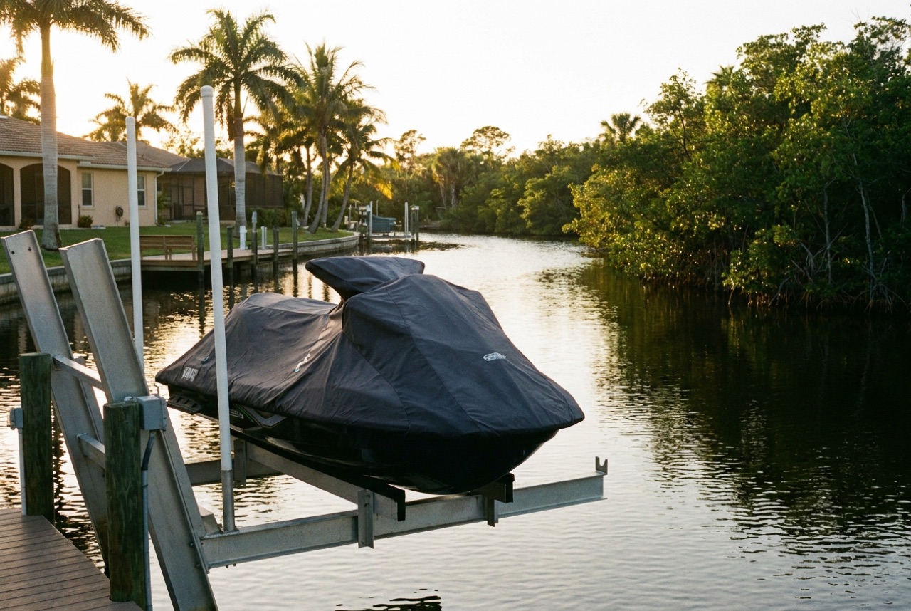 Jet Ski Lifts in Estero, FL — Florida Lifts & Docks