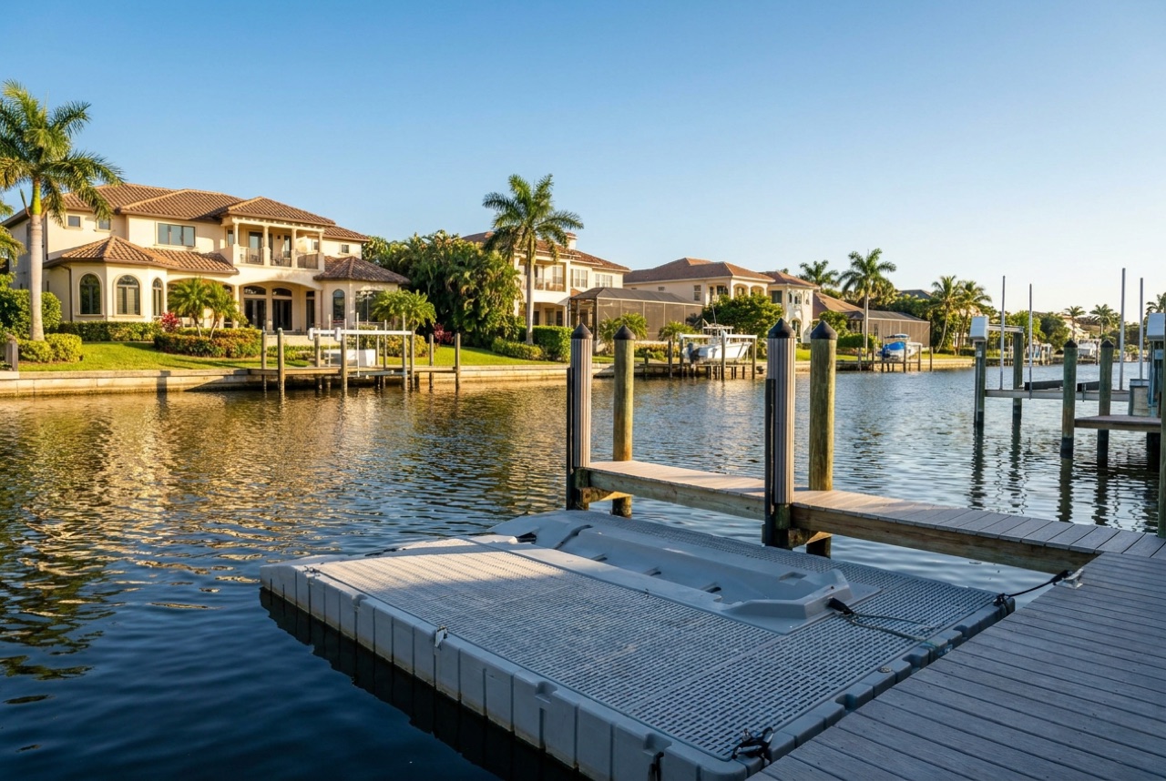 Jet Ski Lifts in Naples, FL — Florida Lifts & Docks
