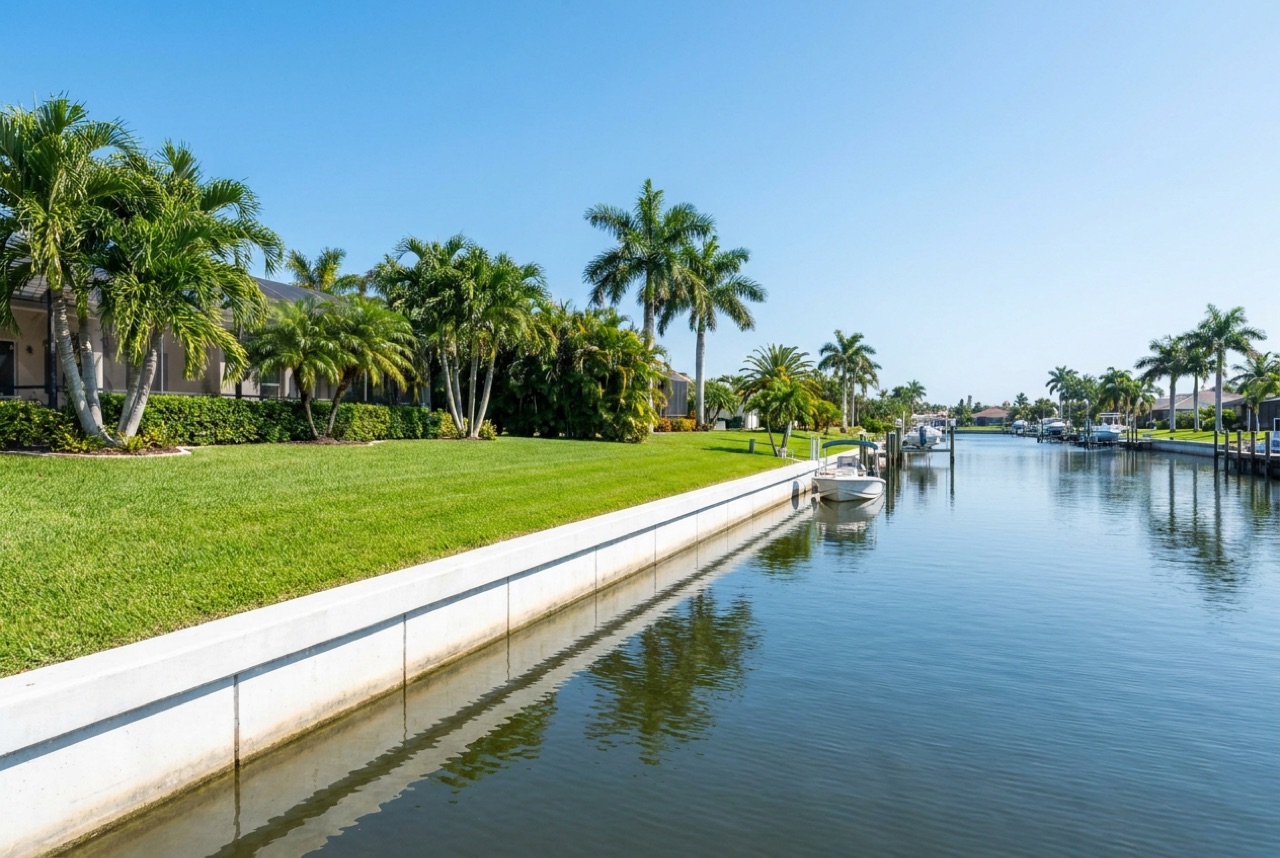 Seawalls in Fort Myers, FL — Florida Lifts & Docks