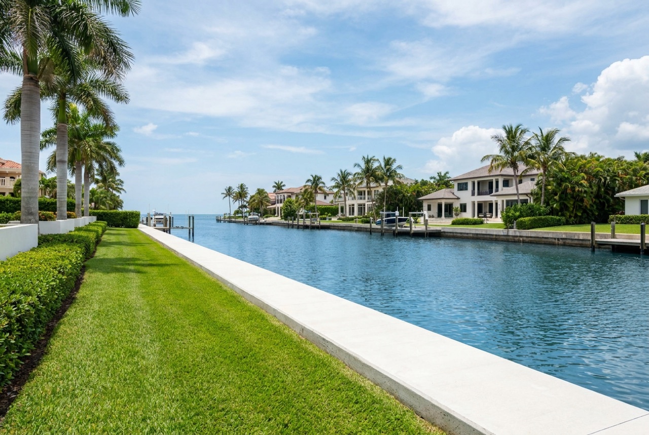 Seawalls in Naples, FL — Florida Lifts & Docks